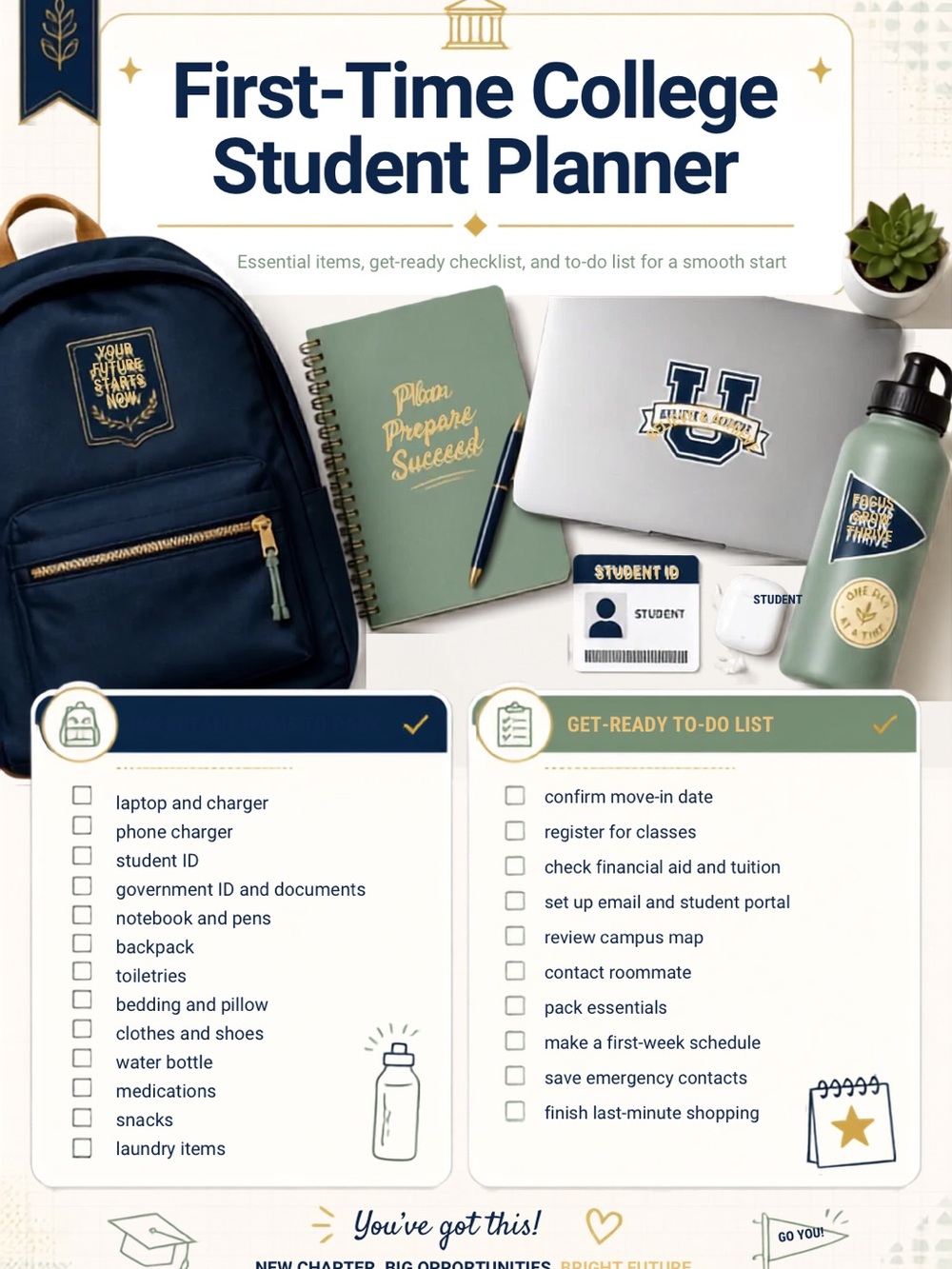 College student planner DIGITAL